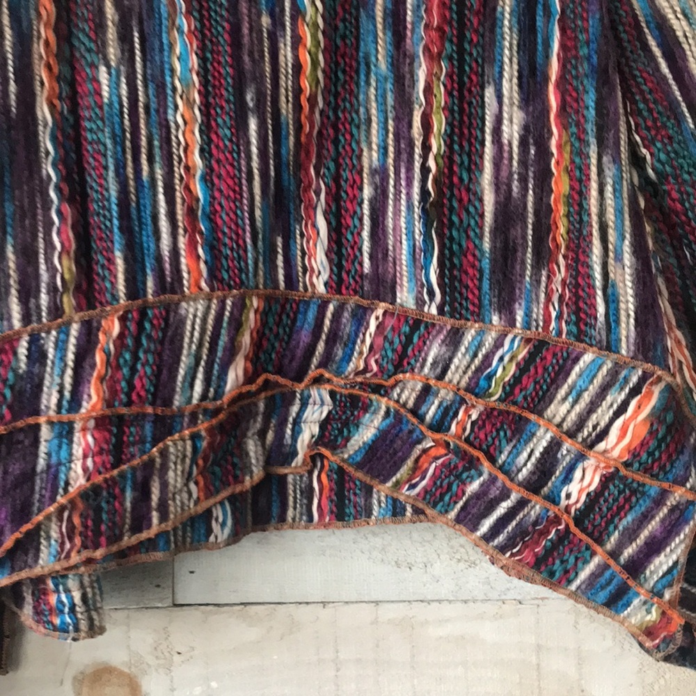 Joyce Seppala Designs wool multicolour cardigan - Picture 10 of 14